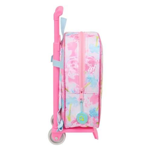 Školski Ruksak s Kotačima Barbie Painterly Roza Nebesko plava 22 x 27 x 10 cm Cijena
