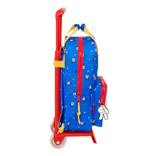 Školski Ruksak s Kotačima Mickey Mouse Clubhouse Good day Plava 20 x 28 x 8 cm Cijena