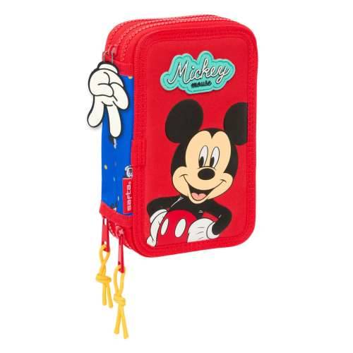 Trodijelna Pernica Mickey Mouse Clubhouse Good day Plava 12,5 x 19,5 x 5,5 cm 37 Dijelovi Cijena