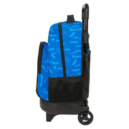Školski Ruksak s Kotačima Hot Wheels Let’s race Plava Crna 33 x 45 x 22 cm Cijena