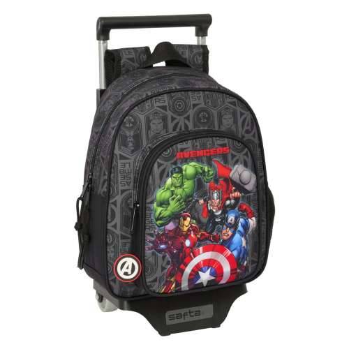 Školski Ruksak s Kotačima The Avengers Vendetta Crna 27 x 33 x 10 cm Cijena