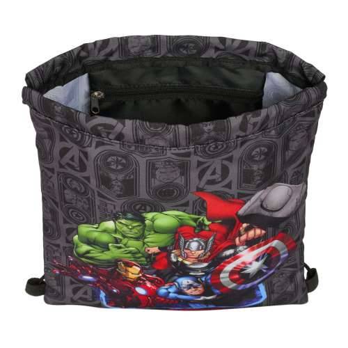 Torba-ruksak s Trakama The Avengers Vendetta Crna 26 x 34 x 1 cm Cijena