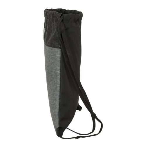 Torba-ruksak s Trakama BlackFit8 Old school Crna Siva 35 x 40 x 1 cm Cijena