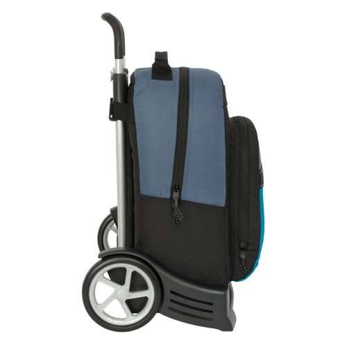 Školski Ruksak s Kotačima BlackFit8 California Plava Crna 32 x 42 x 15 cm Cijena