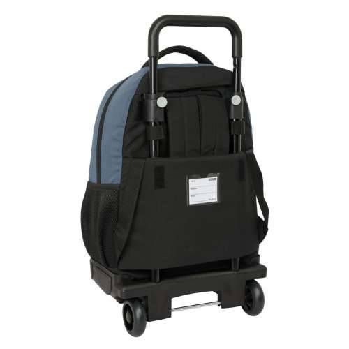 Školski Ruksak s Kotačima BlackFit8 California Plava Crna 33 x 45 x 22 cm Cijena