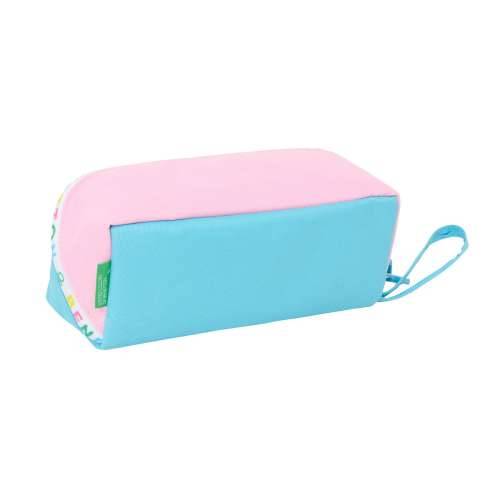 Torbica Benetton Unique Roza Turkizno 20 x 8 x 8 cm Cijena