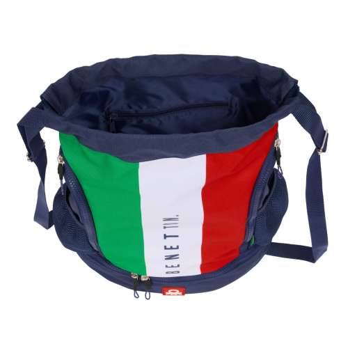 Torba-ruksak s Trakama Benetton Flag Mornarsko plava 35 x 40 x 1 cm Cijena