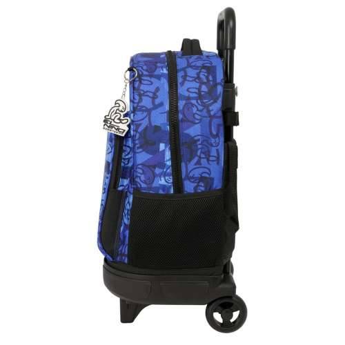 Školski Ruksak s Kotačima El Niño Roller Plava Crna 33 x 45 x 22 cm Cijena