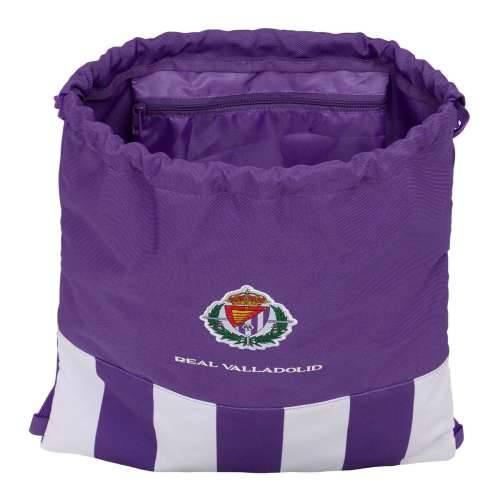 Torba-ruksak s Trakama Real Valladolid C.F. Bijela Vijoličasta 35 x 40 x 1 cm Cijena