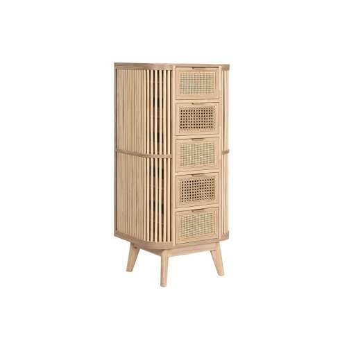 Ormarić s ladicama Home ESPRIT zlatan Prirodno Jela 48 x 35 x 105 cm Cijena