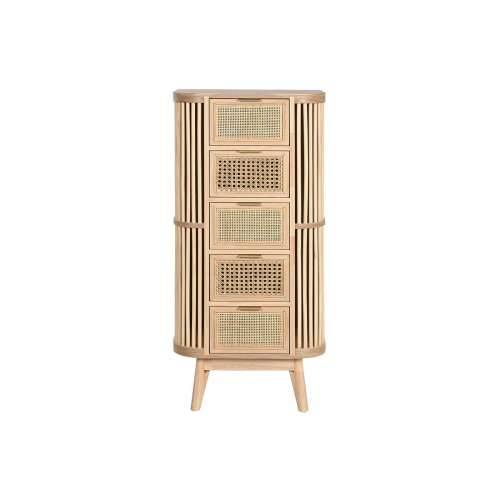 Ormarić s ladicama Home ESPRIT zlatan Prirodno Jela 48 x 35 x 105 cm Cijena