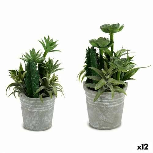 Ukrasna Biljka Ibergarden XD18-1182A-B Plastika Cement 15 x 24 x 15 cm (12 kom.) Cijena