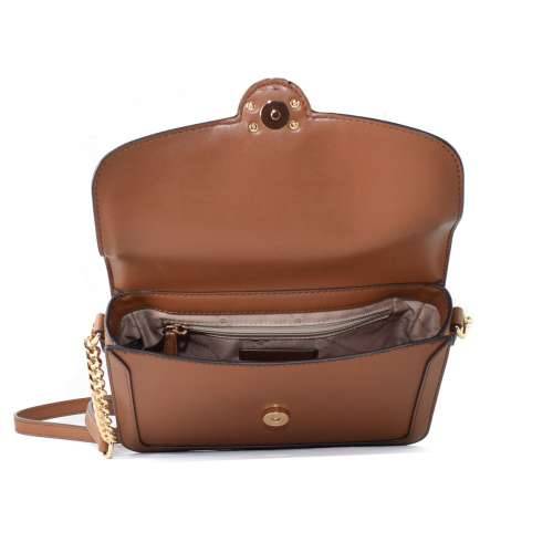 Torba na Rame Michael Kors Leida Smeđa 23 x 17 x 6 cm Cijena