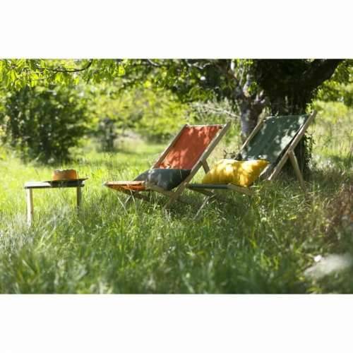 Pludmales guļamkrēsls Jardin Prive Zelena 132 x 55 x 35 cm bukovina Cijena