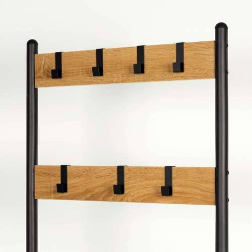 Vješalica za kapute s policom Max Home Čelik Melamin iverica Minimalistički 60 x 175 x 40 cm Cijena