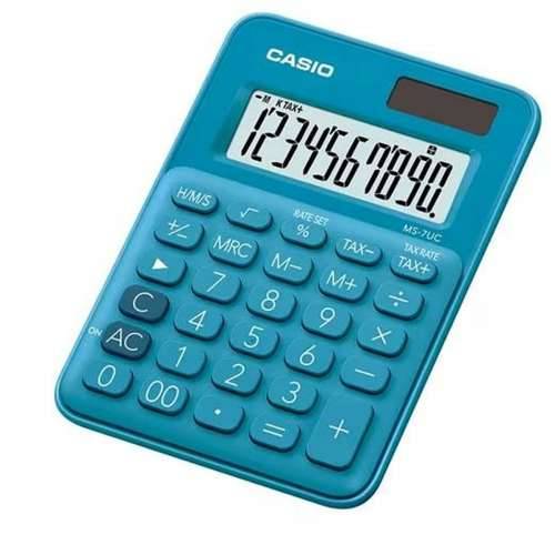 Kalkulator Casio MS-7UC Plava Plastika Cijena