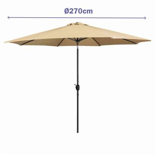 Saulessargs Marbueno Smeđa Ø 270 cm Cijena