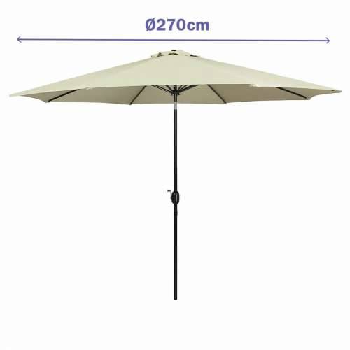 Saulessargs Marbueno Bež Ø 270 cm Cijena