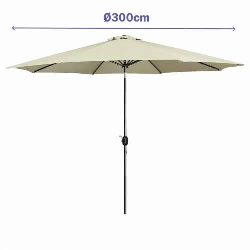 Saulessargs Marbueno Bež Ø 300 cm Cijena