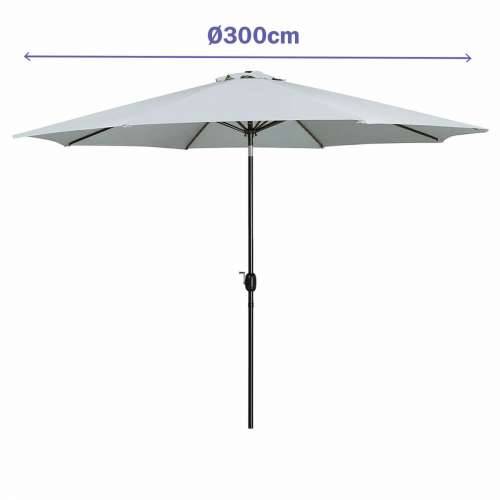Saulessargs Marbueno Bijela Ø 300 cm Cijena