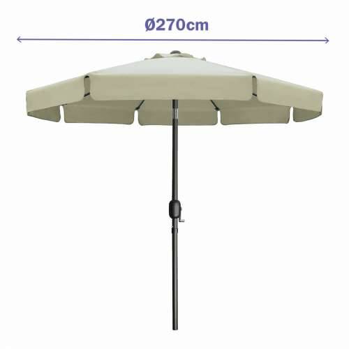 Saulessargs Marbueno Bež Ø 270 cm Cijena