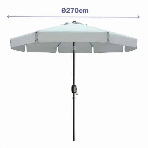 Saulessargs Marbueno Bijela Ø 270 cm Cijena