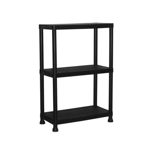 Polica Marbueno Crna Plastika 31 x 91 x 61 cm Cijena