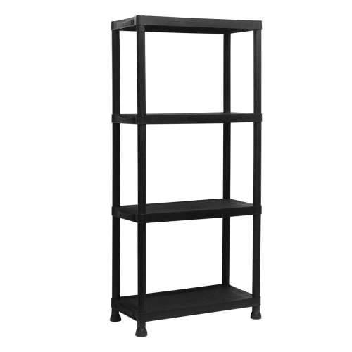 Polica Marbueno Crna Plastika 31 x 131 x 61 cm Cijena