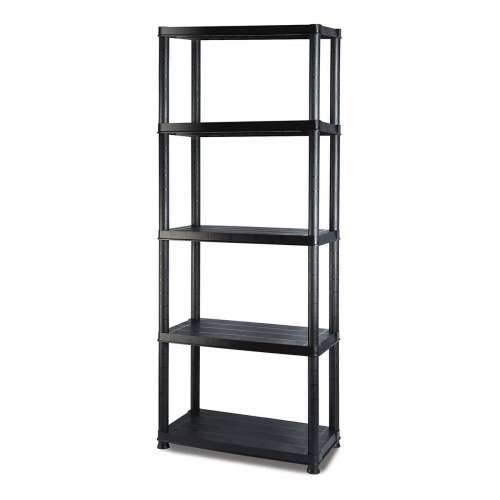 Polica Marbueno Crna Plastika 31 x 171 x 61 cm Cijena