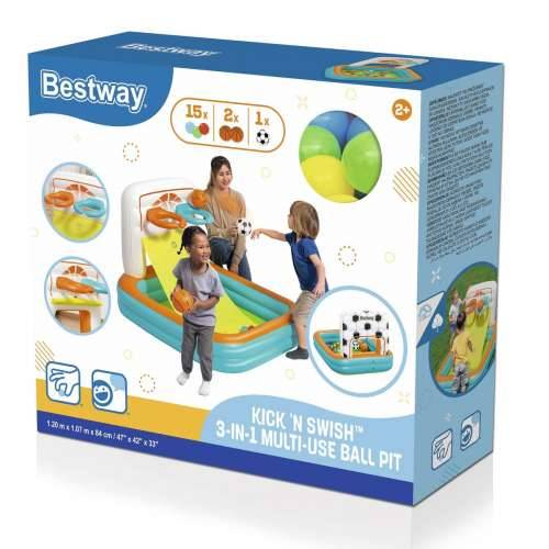 Bazen s Lopticama Bestway Kick N’Swish 120 x 107 x 84 cm Cijena