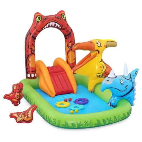 Dječiji bazen na napuhavanje Bestway Jurassic Splash 240 x 140 x 137 cm Cijena