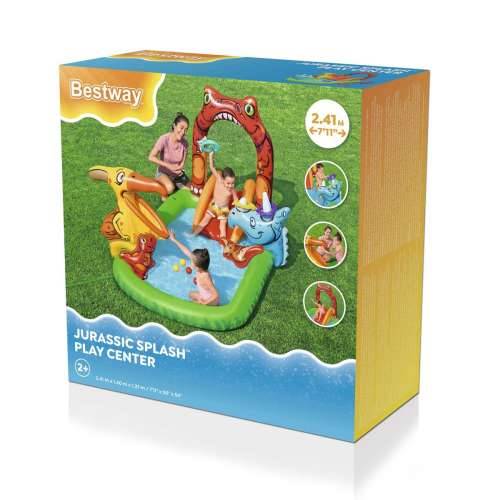 Dječiji bazen na napuhavanje Bestway Jurassic Splash 240 x 140 x 137 cm Cijena