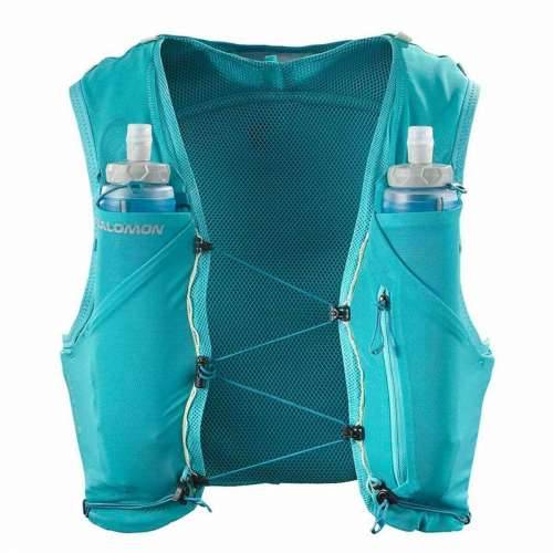 Prsluk za trčanje Salomon Adv Skin 5 Set Tahitian Pisana Cijena