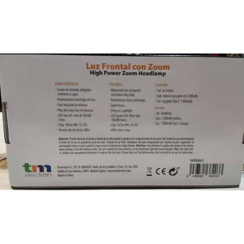 LED Svjetiljka za Glavu TM Electron Crna 10 W Cijena
