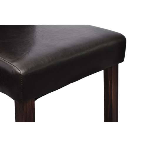 Blagovaonske stolice od umjetne kože 4 kom crne Cijena