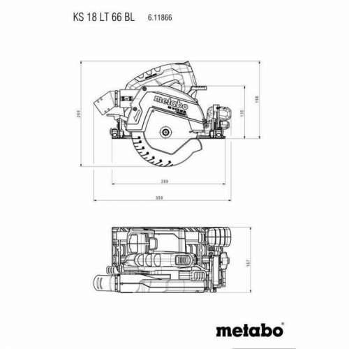 Ubodna pila Metabo KS 18 LTX 66 BL Cijena