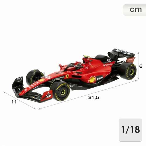 Automobil Bburago Ferrari F1 Racing SF23 #55 C 1:18 Cijena