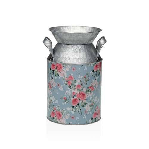 Vrč Versa Plava Metal Ziedi 13 x 15,5 x 21 cm Cijena