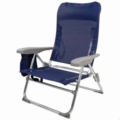 Stolica za za plažu Colorbaby Madeira Sklopiv Mornarsko plava 46 x 58 x 87 cm Cijena