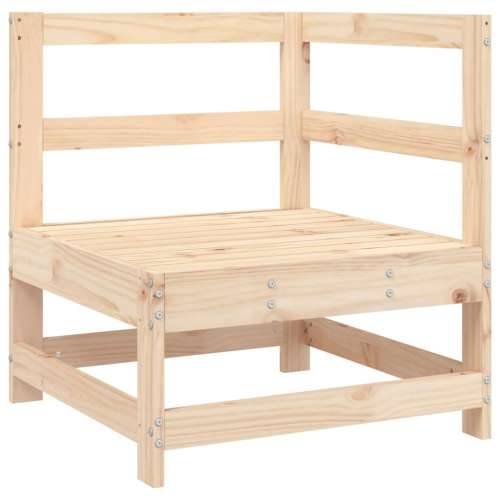 Vrtna garnitura - 10-dijelni set vrtnih sofa od masivne borovine - Prirodna boja bora 1 Cijena
