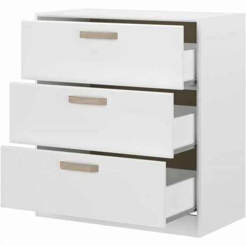 Komoda Parisot Bijela 79,7 x 87,8 x 43,8 cm Cijena