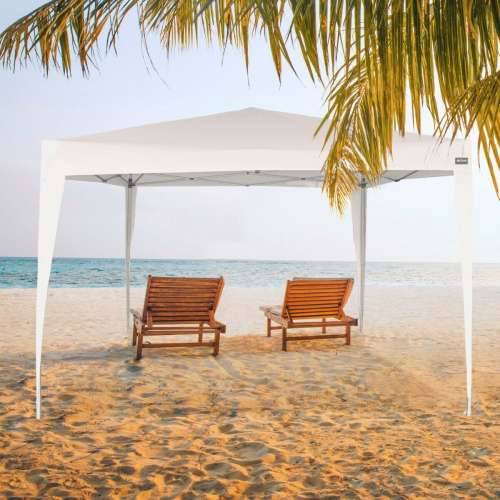 Sjenica Aktive 300 x 250 x 300 cm Čelik Bijela Plastika Cijena