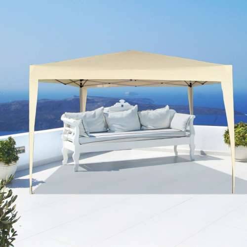 Sjenica Aktive 300 x 240 x 300 cm Čelik Krema Plastika Cijena