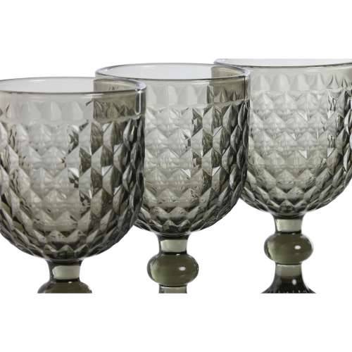 Set Čaša Home ESPRIT Siva Kristal 240 ml (6 kom.) Cijena