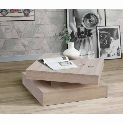 Stolić za dnevni boravak Smeđa 78 x 78 x 36 cm Cijena