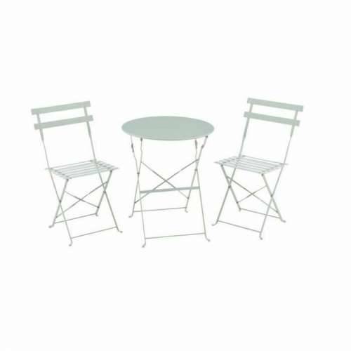 Komplet stola i 2 stolice Zelena 60 x 71 cm 42 x 45 x 82 cm Cijena