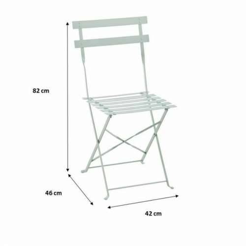 Komplet stola i 2 stolice Zelena 60 x 71 cm 42 x 45 x 82 cm Cijena