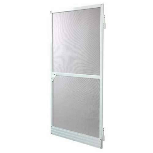 Mreža protiv komaraca Vrata Kaljeno Staklo Aluminij Bijela (220 x 100 cm) Cijena
