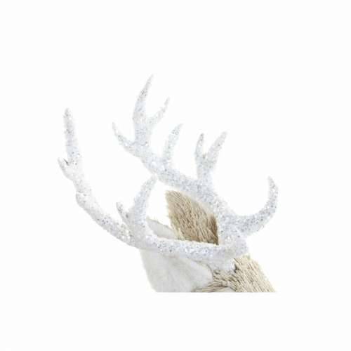 Božićni ukras DKD Home Decor Bež Poliester Bijela polistiren Sob (9 x 24 x 33 cm) Cijena