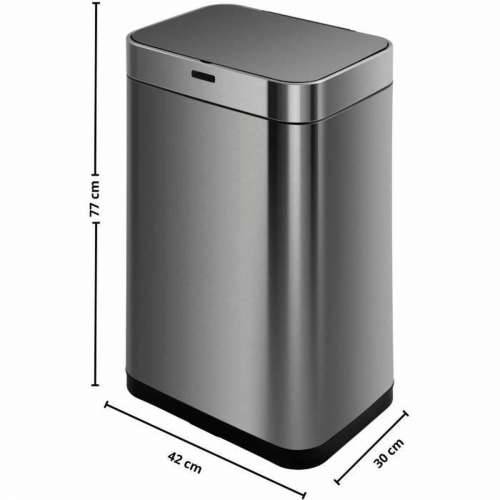 Kanta za smeće Kitchen Move Siva Metal Nehrđajući Čelik 60 L Cijena